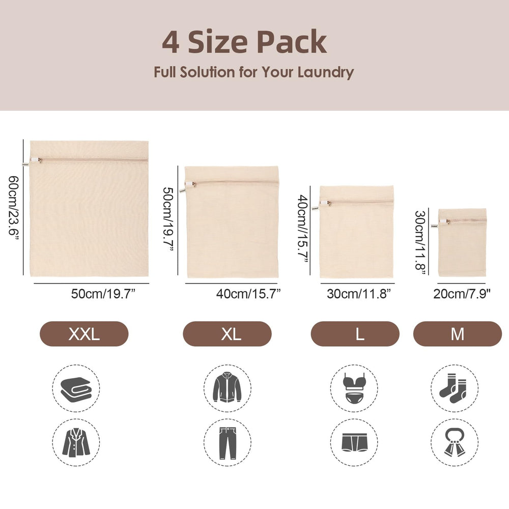 OKAKA bags hung to dry demonstrating air-drying care and fabric longevity
