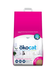 ÖKOCAT front packaging view showing recyclable 10.6 lb bag and clear product benefit