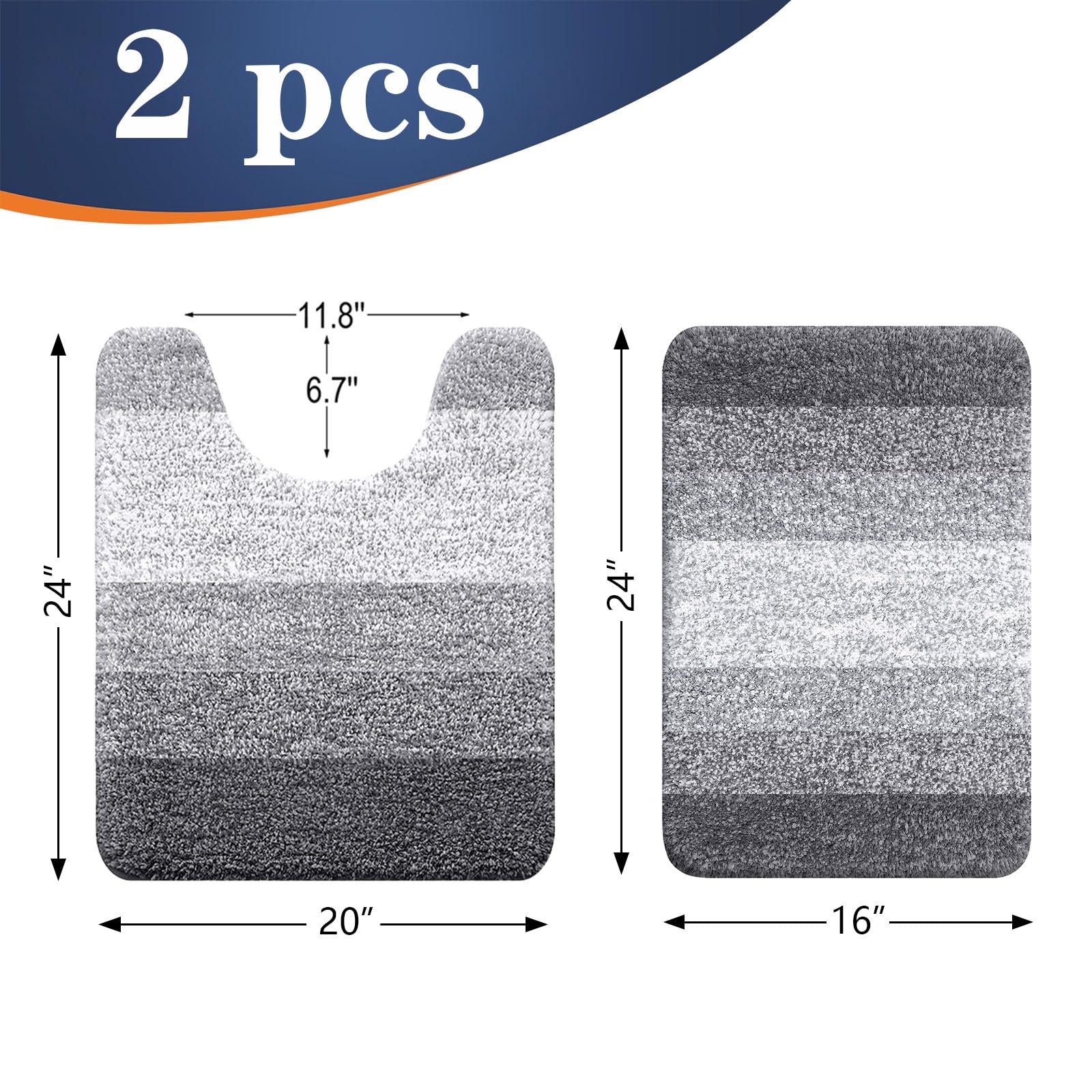 OLANLY close-up of microfiber pile highlighting plush texture and absorbency