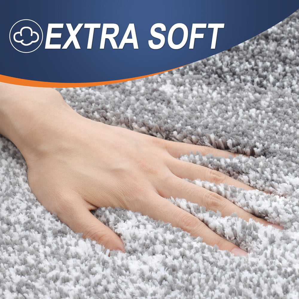 OLANLY textured rubber backing detail showing floor grip and safety