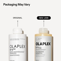 Olaplex bottle pump and label close-up highlighting easy dispensing
