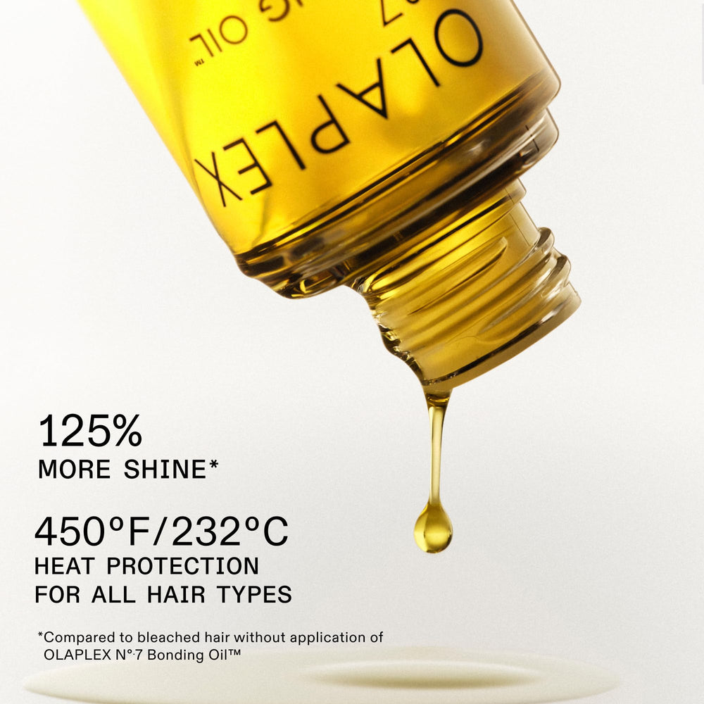 Smoothing damp hair with No.6 showing definition and manageability benefit