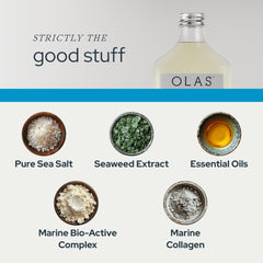 Olas marine complex closeup showing algae extract for nourishment