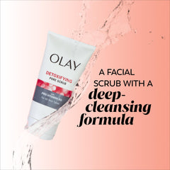 Olay tube cap detail demonstrating easy dispensing and mess-free use
