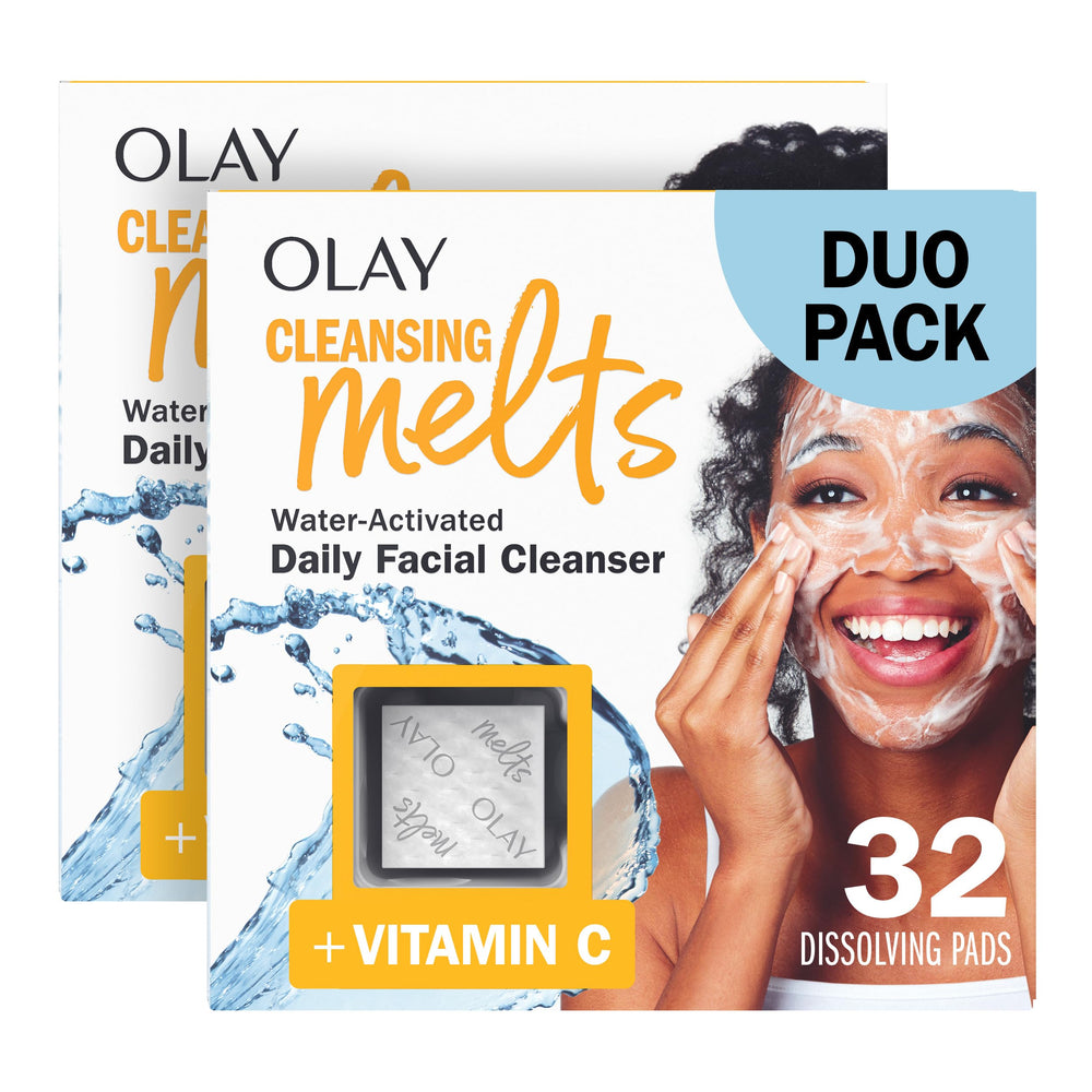 Olay front packaging showing travel-friendly benefits