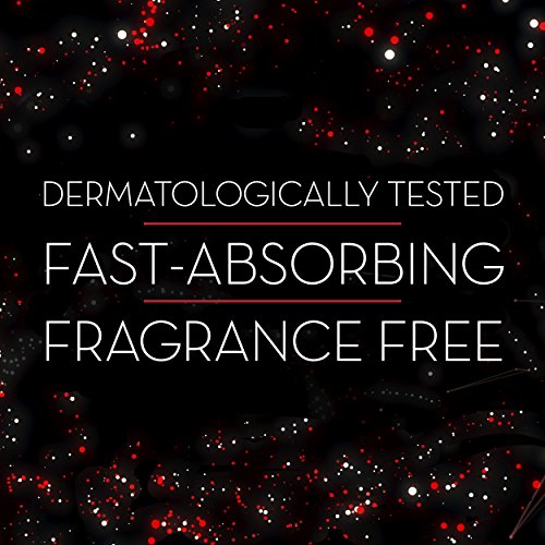 Olay gel applied on hand demonstrating smooth spreadability and quick sinking