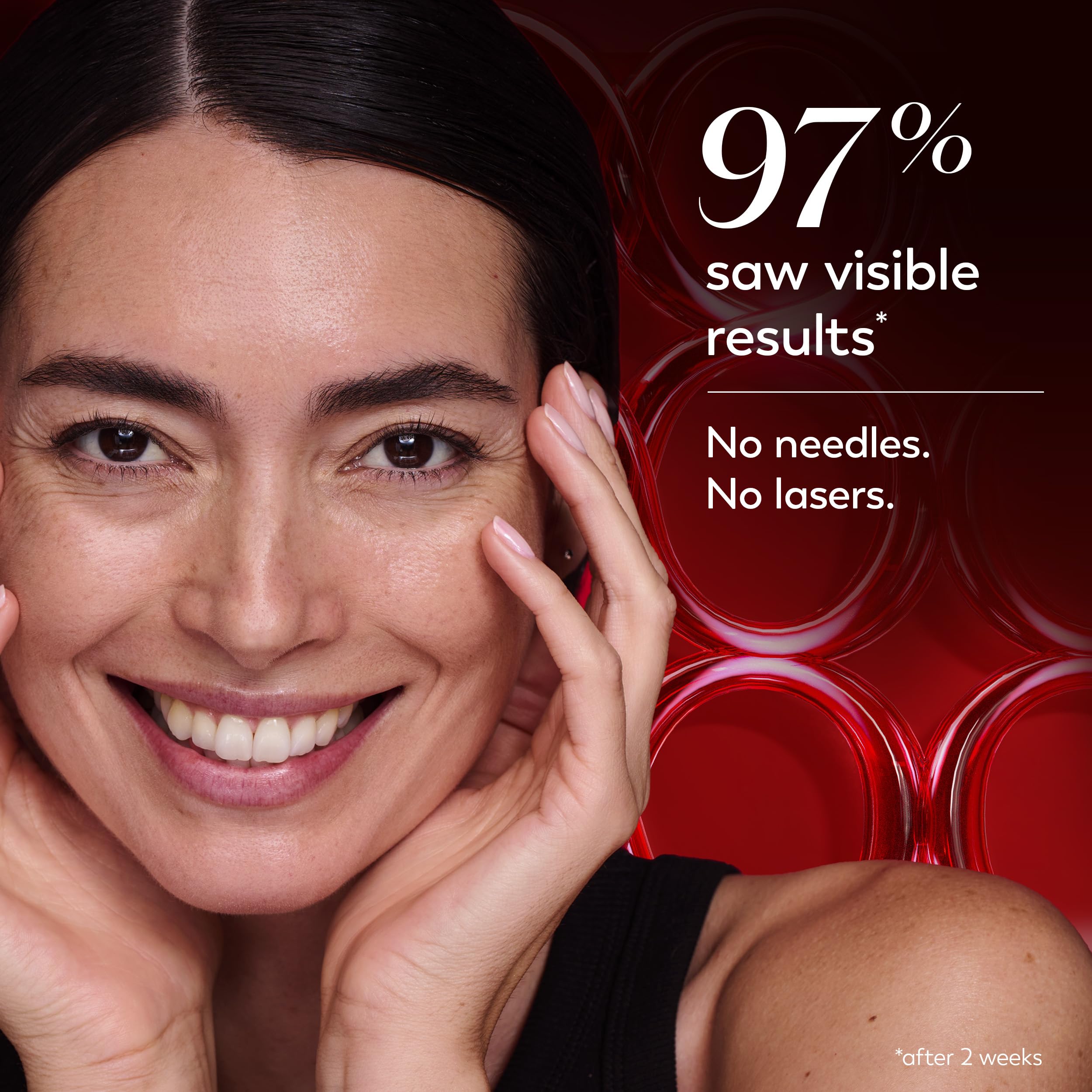 Close-up of Olay Regenerist label details highlighting fragrance-free formulation