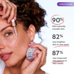 Olay Super Serum Night Repair silky serum texture close-up showing absorbency