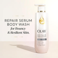 Olay creamy lather texture demonstrating rich hydration and gentle cleansing