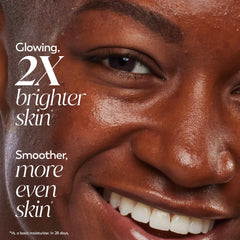 Olay dispensing cream showing controlled amount and easy application