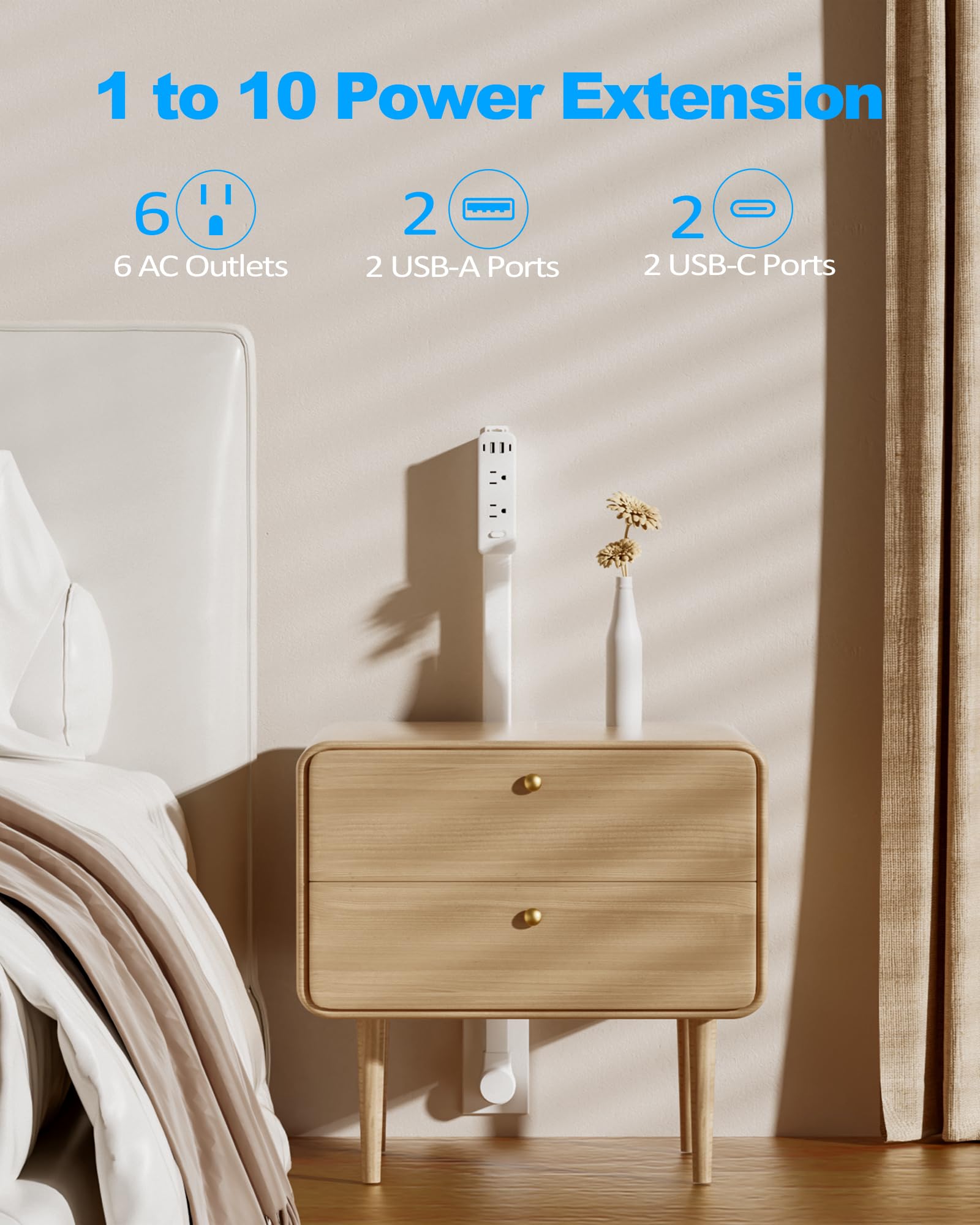 olcorife secured with screws showing sturdy, permanent installation