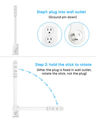 olcorife rotating plug detail demonstrating flexible placement