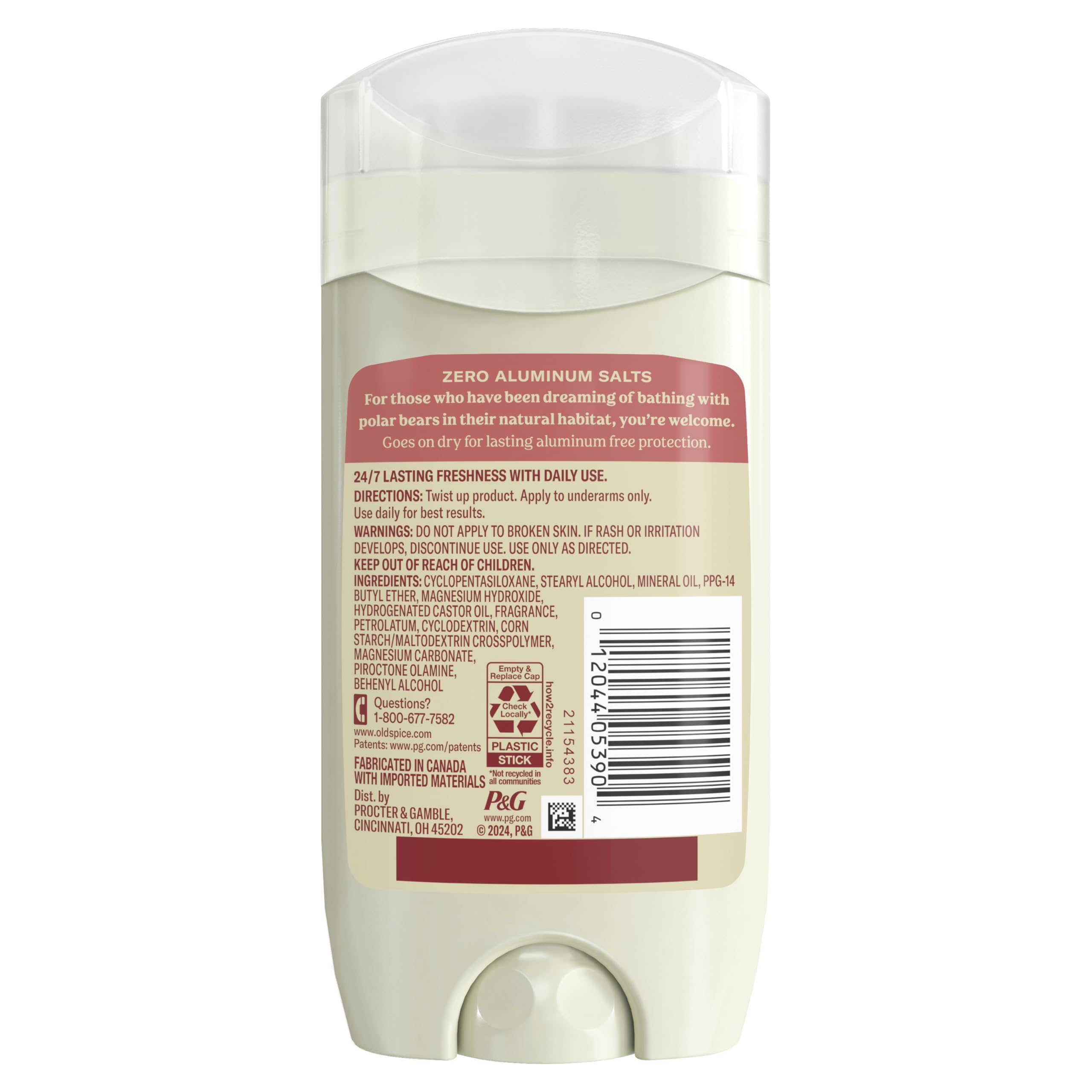 Old Spice GentleMan's travel kit with stick showing convenience for trips
