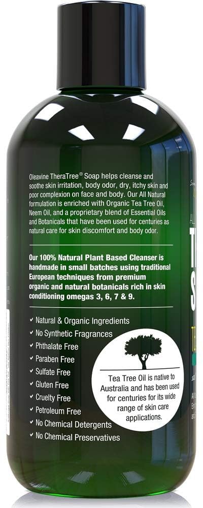 Oleavine bottle on towel in bathroom lifestyle scene suggesting everyday freshness benefit
