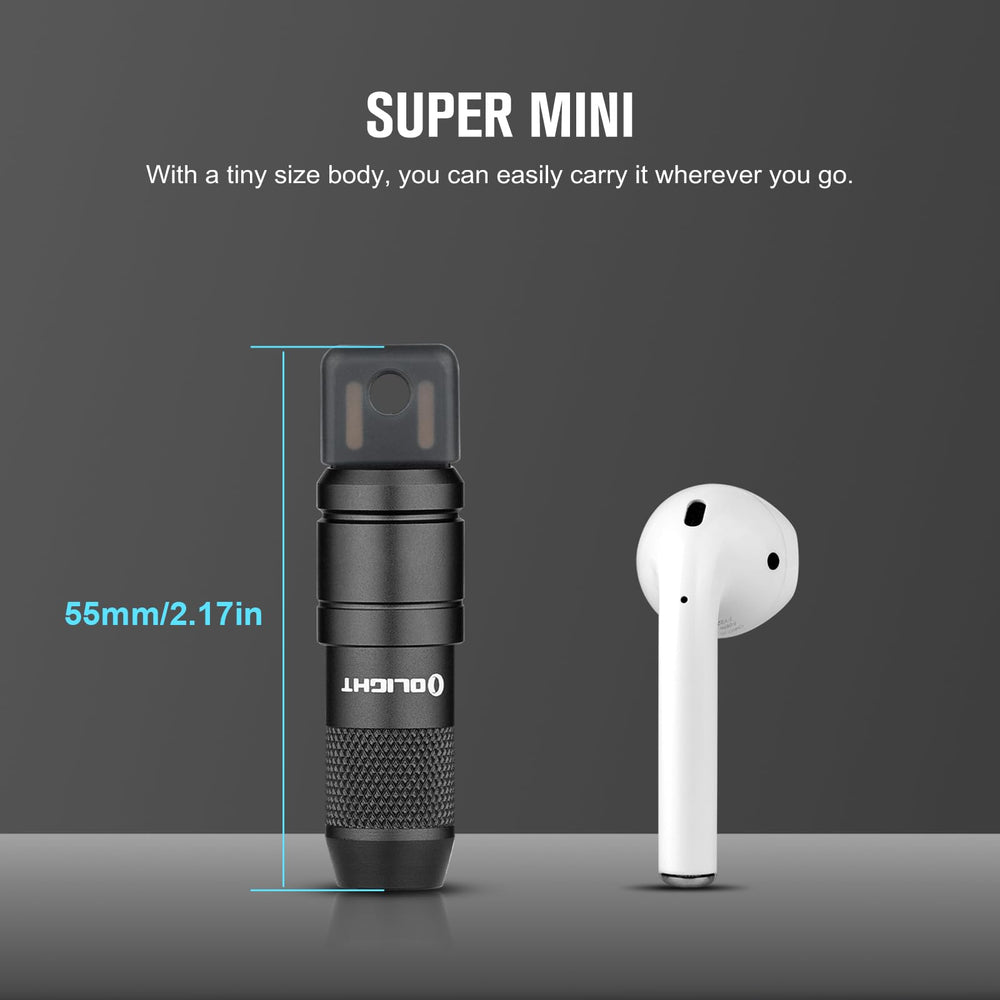 OLIGHT IMINI 2 mounted on refrigerator door for hands-free task lighting benefit