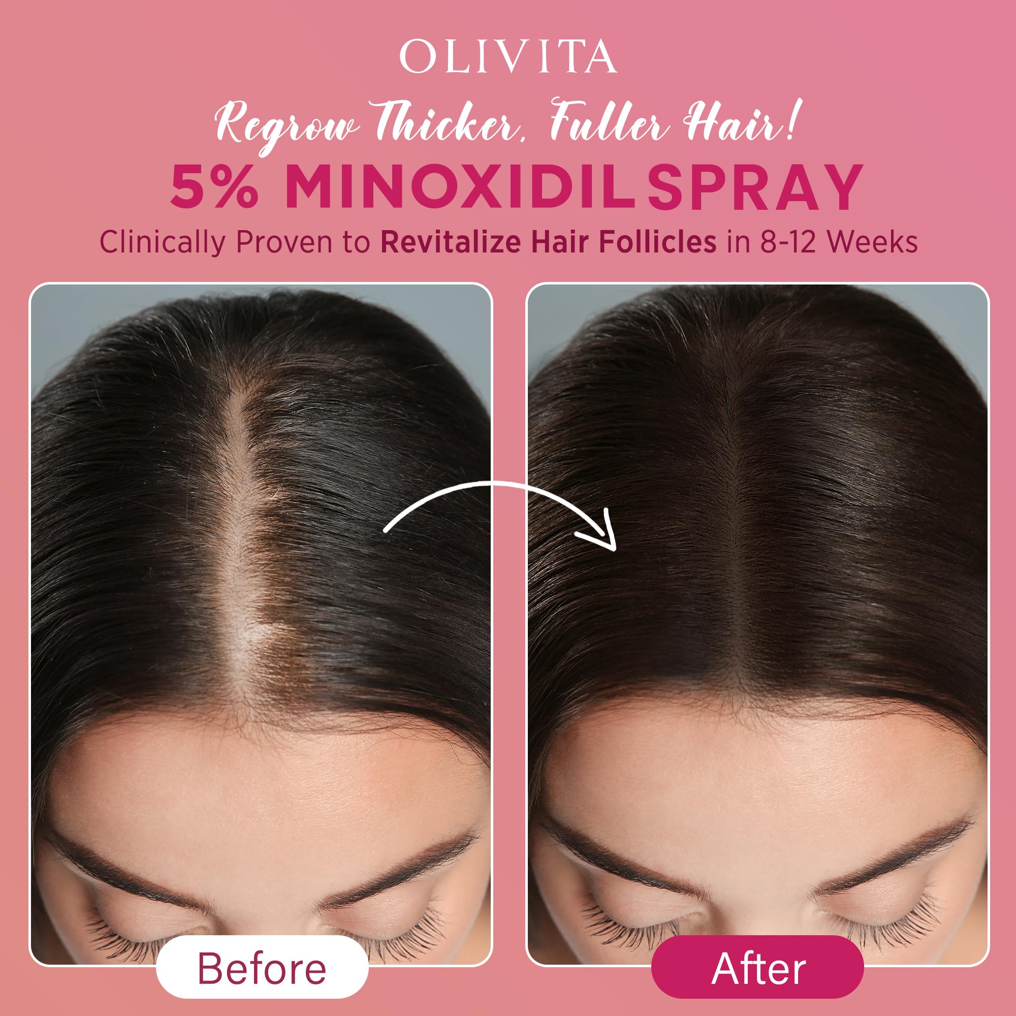 OLIVITA ingredients label highlighting biotin and botanical oils
