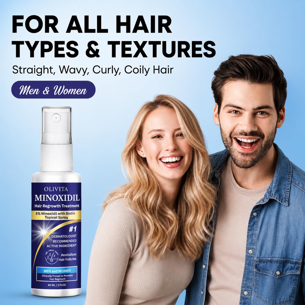 OLIVITA spray nozzle close-up demonstrating precise, mess-free application