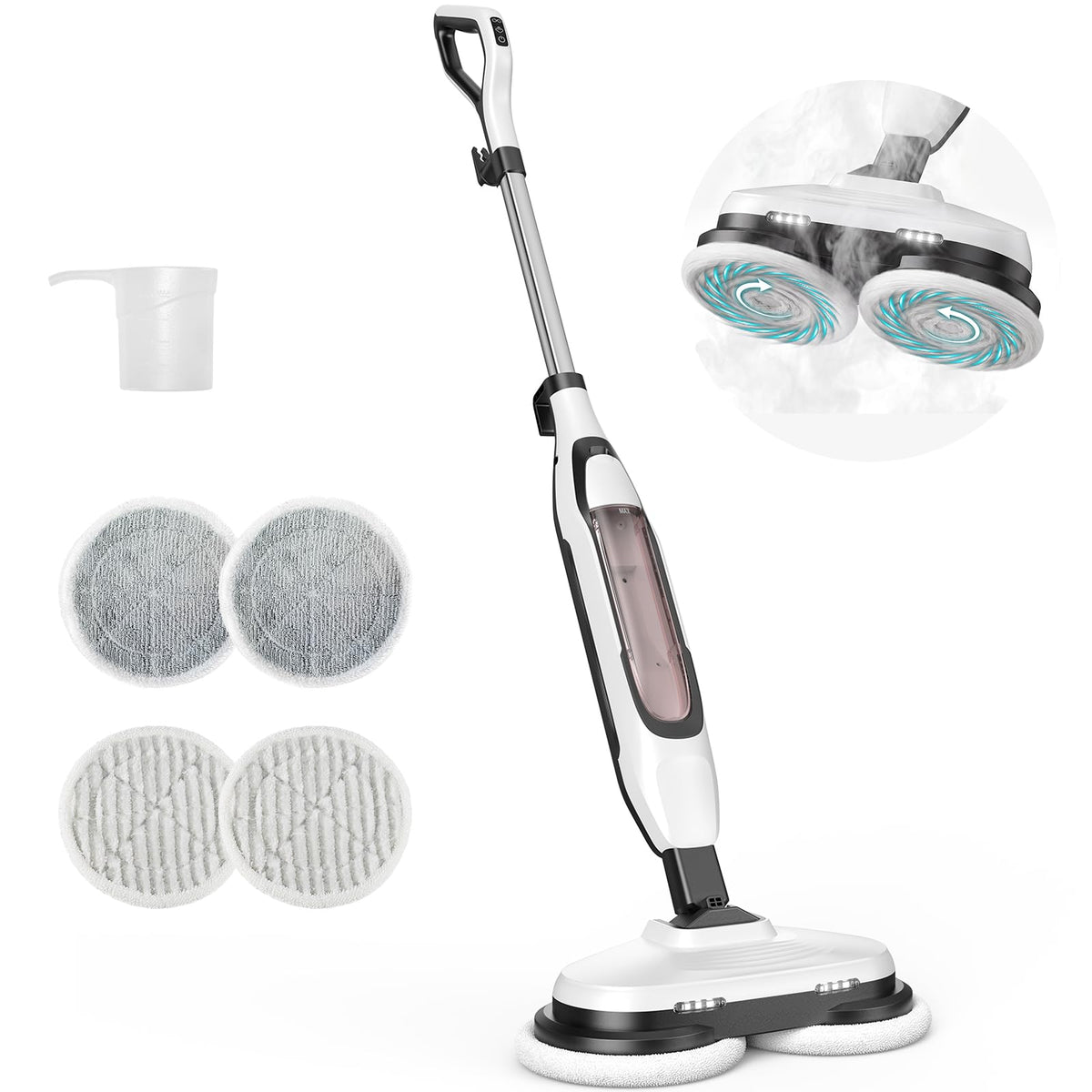 OLIXIS front view showing unit and packaging, highlights easy setup benefit