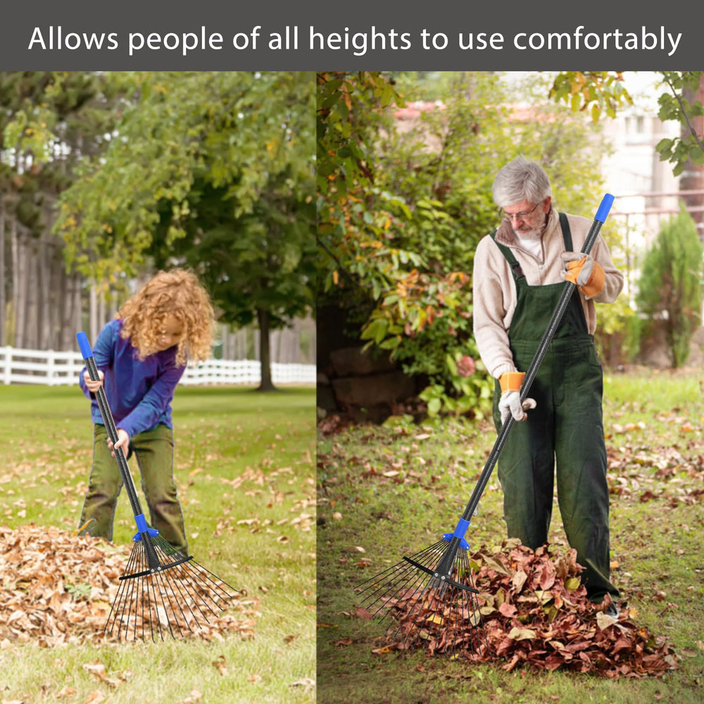 Oliynedy rake packed for camping showing compact portability advantage