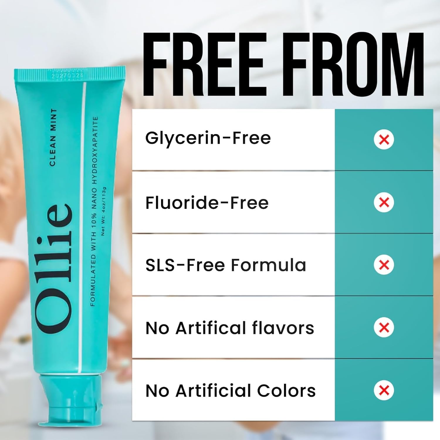 Ollie size comparison with hand showing compact two-pack convenience