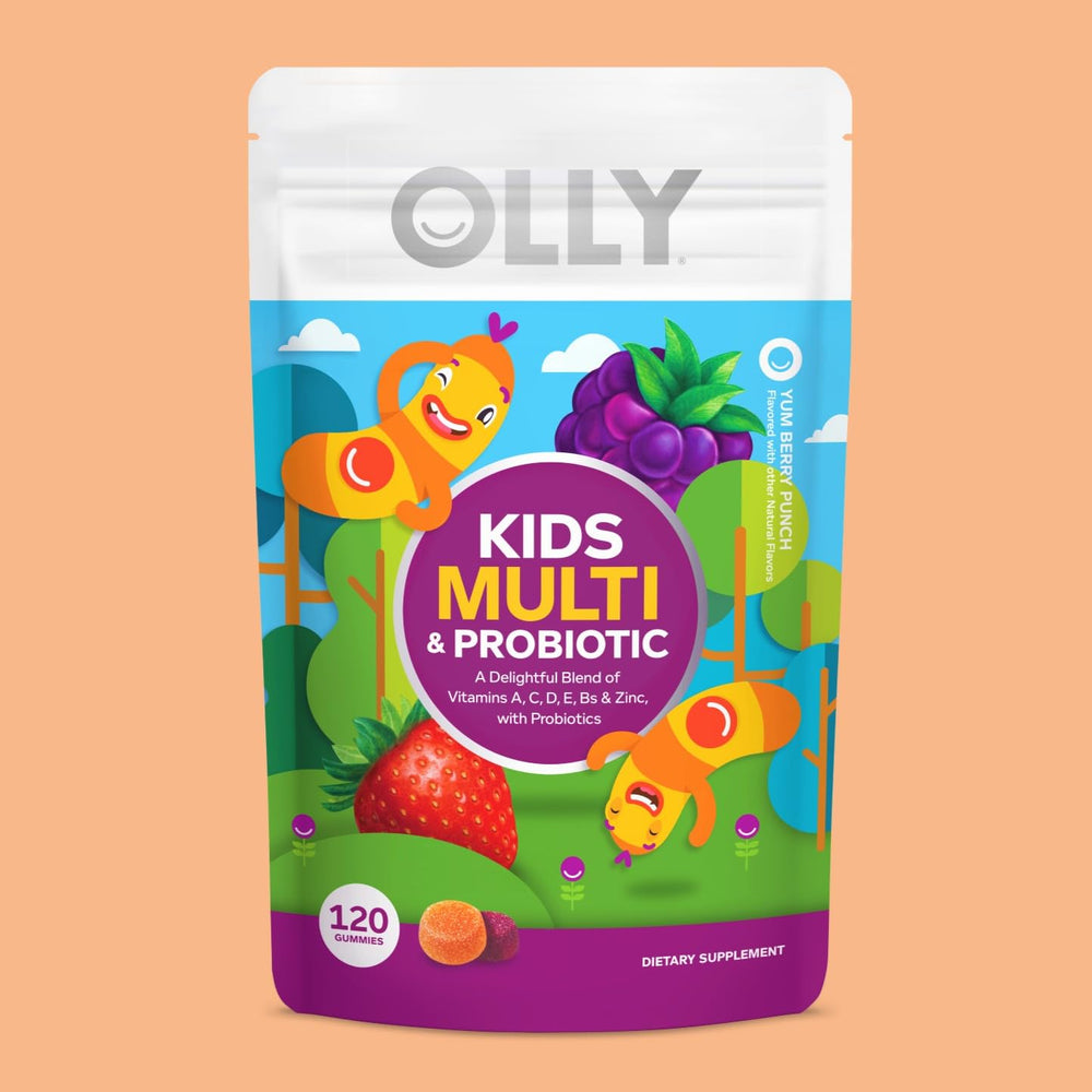 OLLY pouch in a backpack showing travel-friendly portability