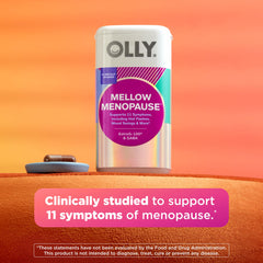 OLLY close-up of an easy-to-swallow capsule highlighting convenient daily use