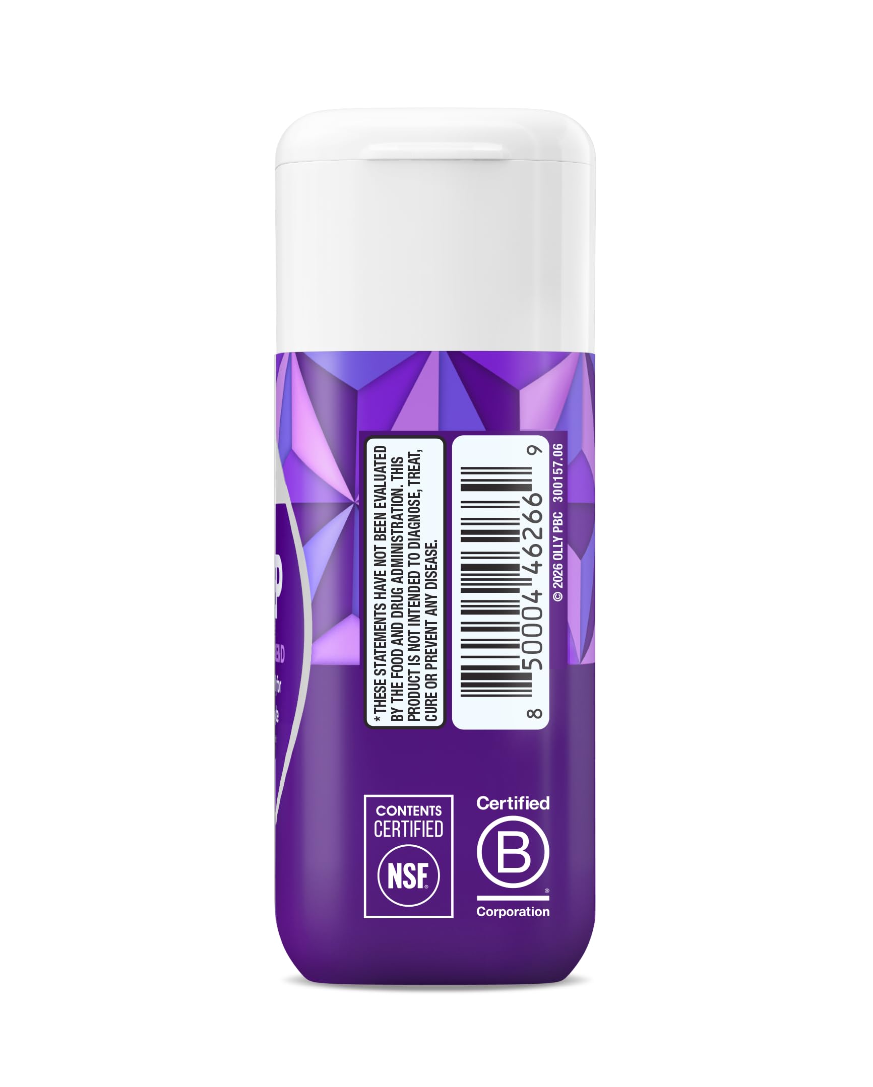 OLLY strawberry scent visual suggesting pleasant bedtime aroma