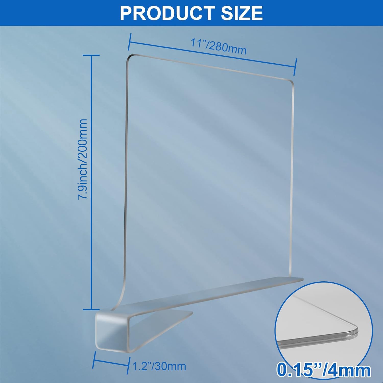 OMGelic depth comparison with ruler showing correct sizing benefit