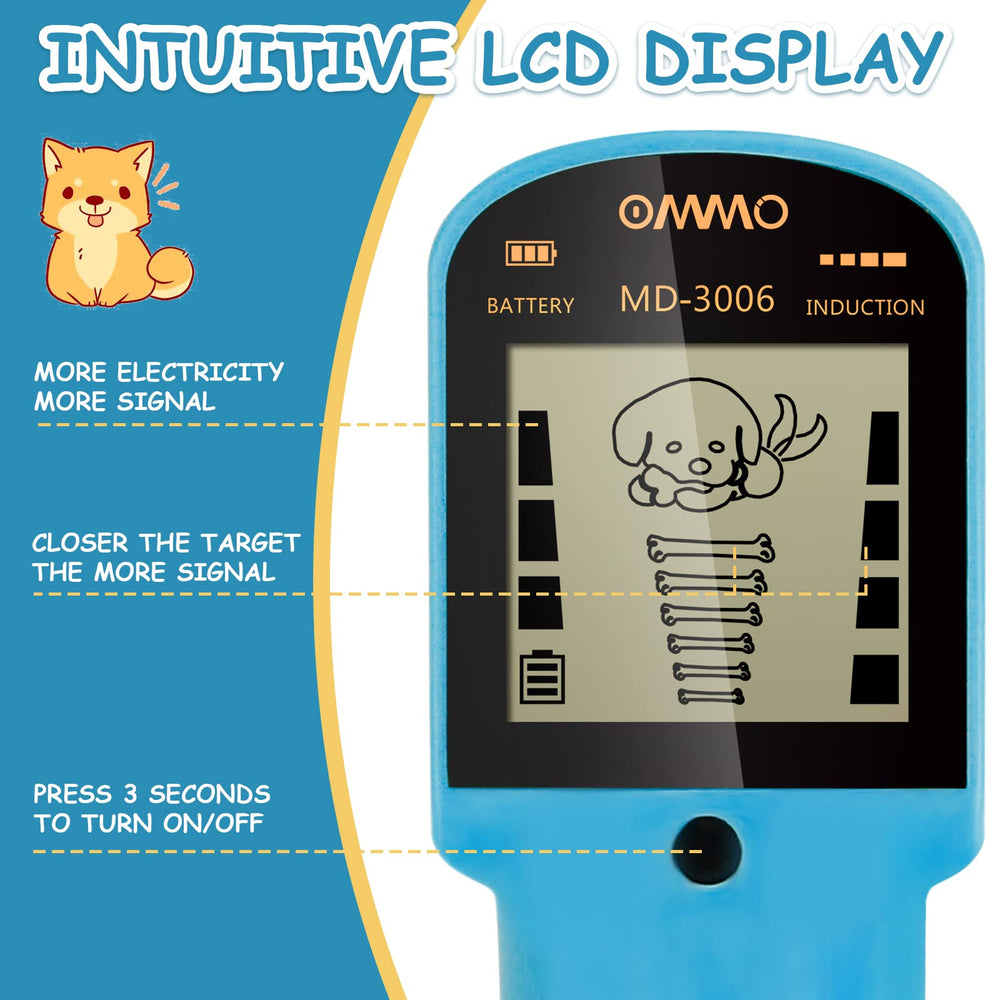 OMMO foldable search coil detail highlighting compact travel benefit