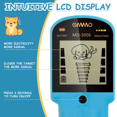 OMMO foldable search coil detail highlighting compact travel benefit
