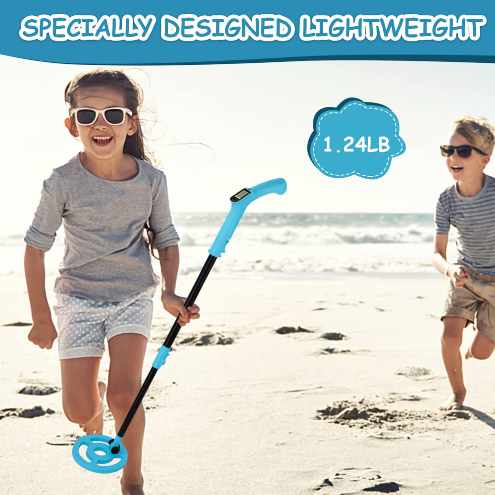 OMMO in use on a beach showing child-friendly exploration advantage