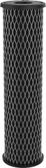 OMNIFilter TO1 carbon-wrap close-up revealing media texture for improved taste