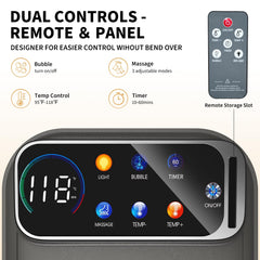 Omnqira touchscreen and wireless remote, easy hands-free session control