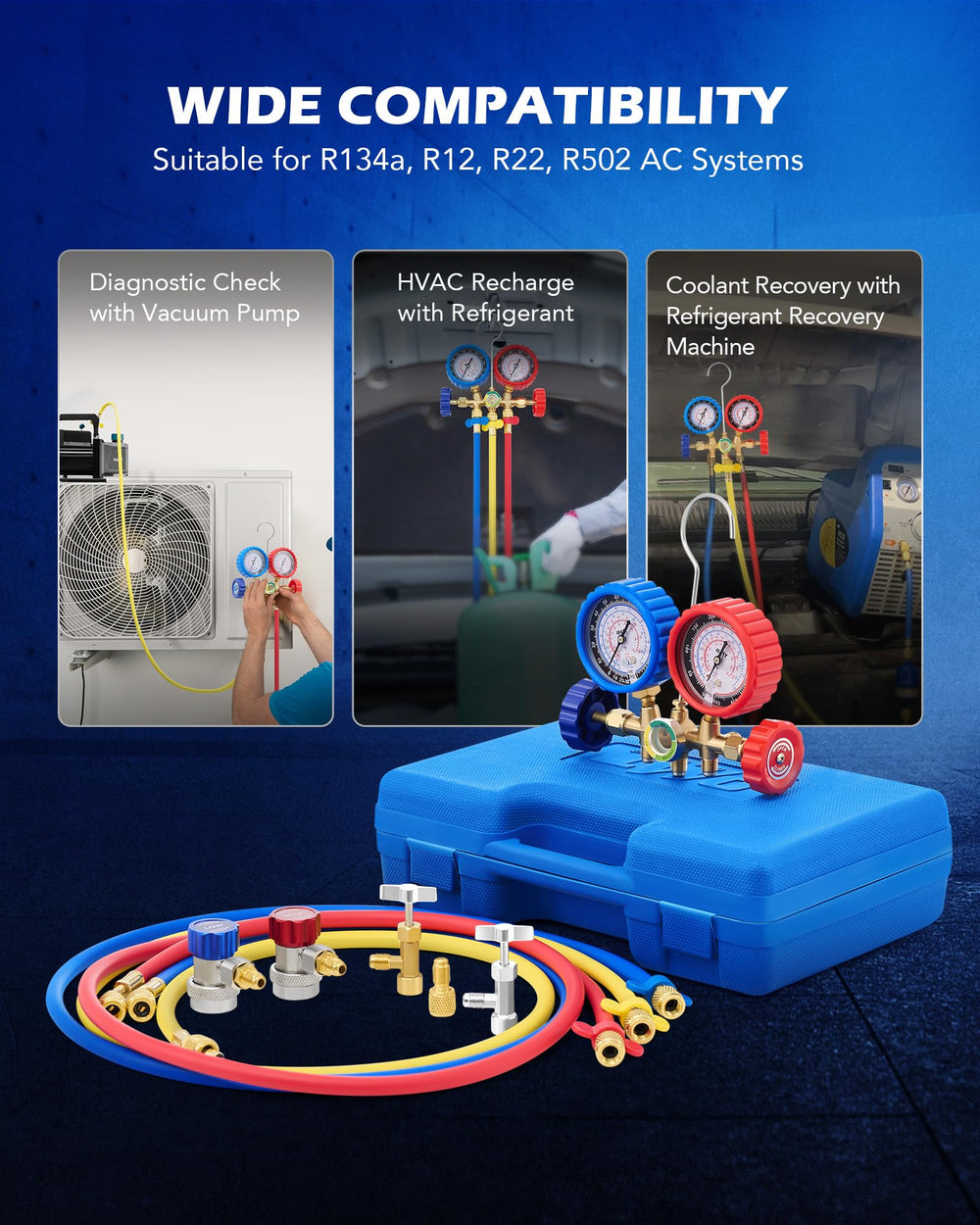 Orion Motor Tech adapters and quick couplers for versatile system compatibility
