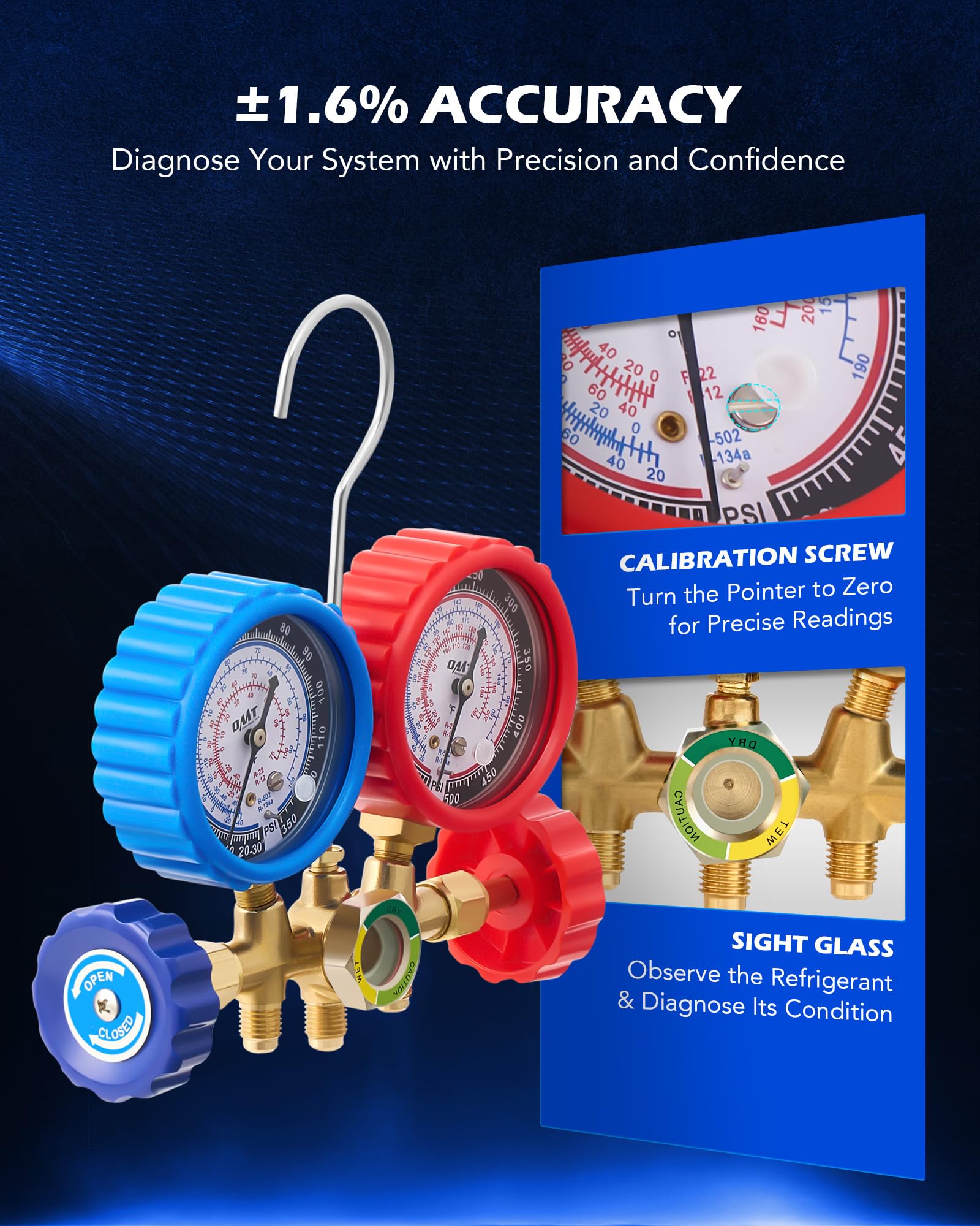 Orion Motor Tech puncture and self-sealing can taps for easy refrigerant access