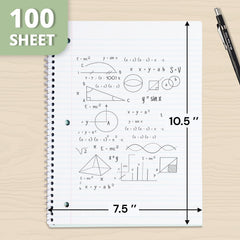 ONAVIA close-up of spiral binding offering smooth page turns and durability