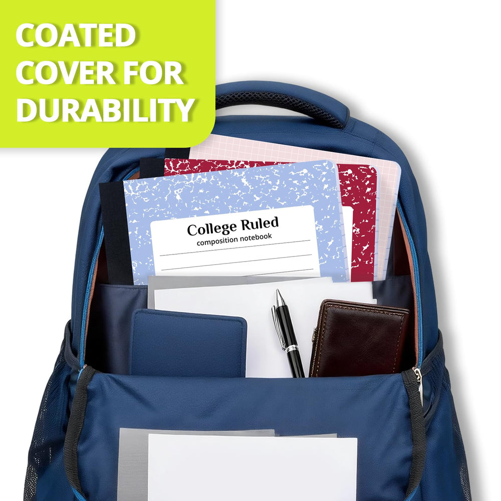 ONAVIA notebook inside backpack ready for school or commute