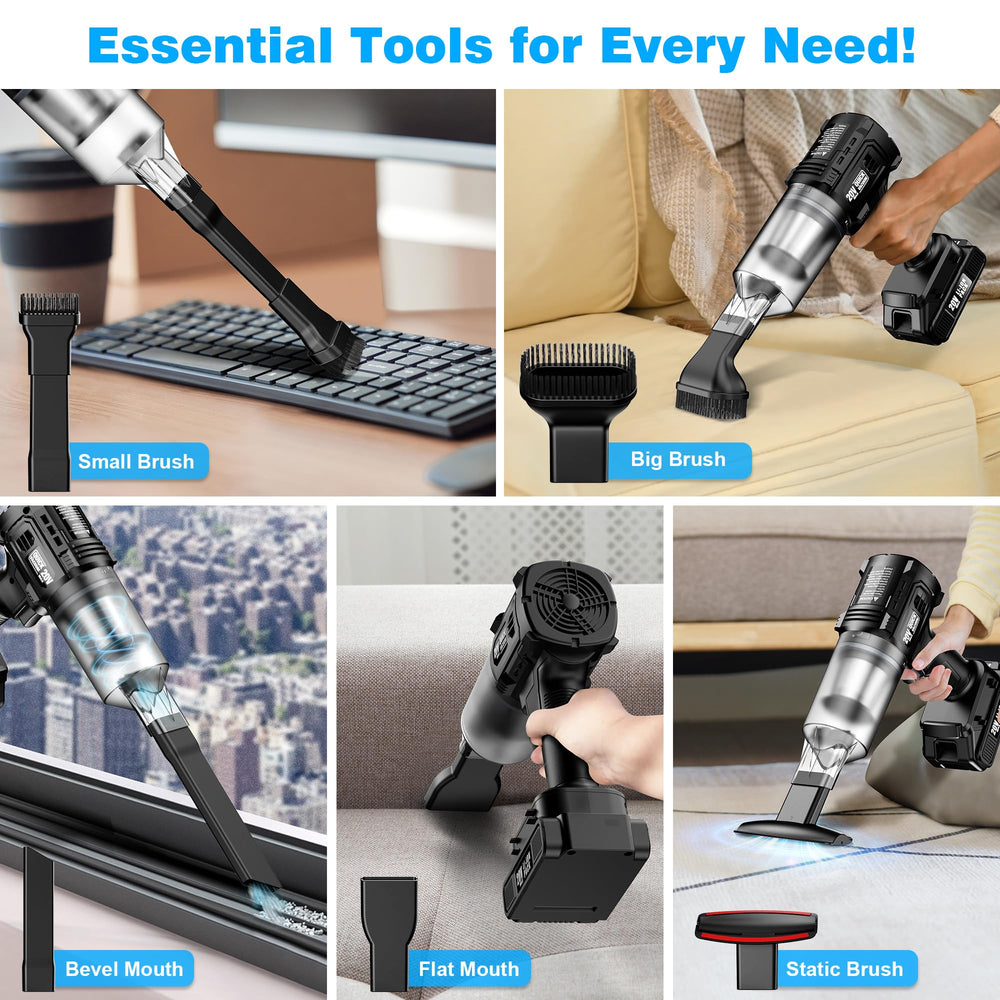 ONAVOT two detachable batteries displayed for extended runtime convenience