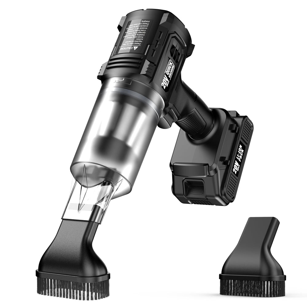 ONAVOT dual filtration washable HEPA and steel pre-filter capturing fine dust