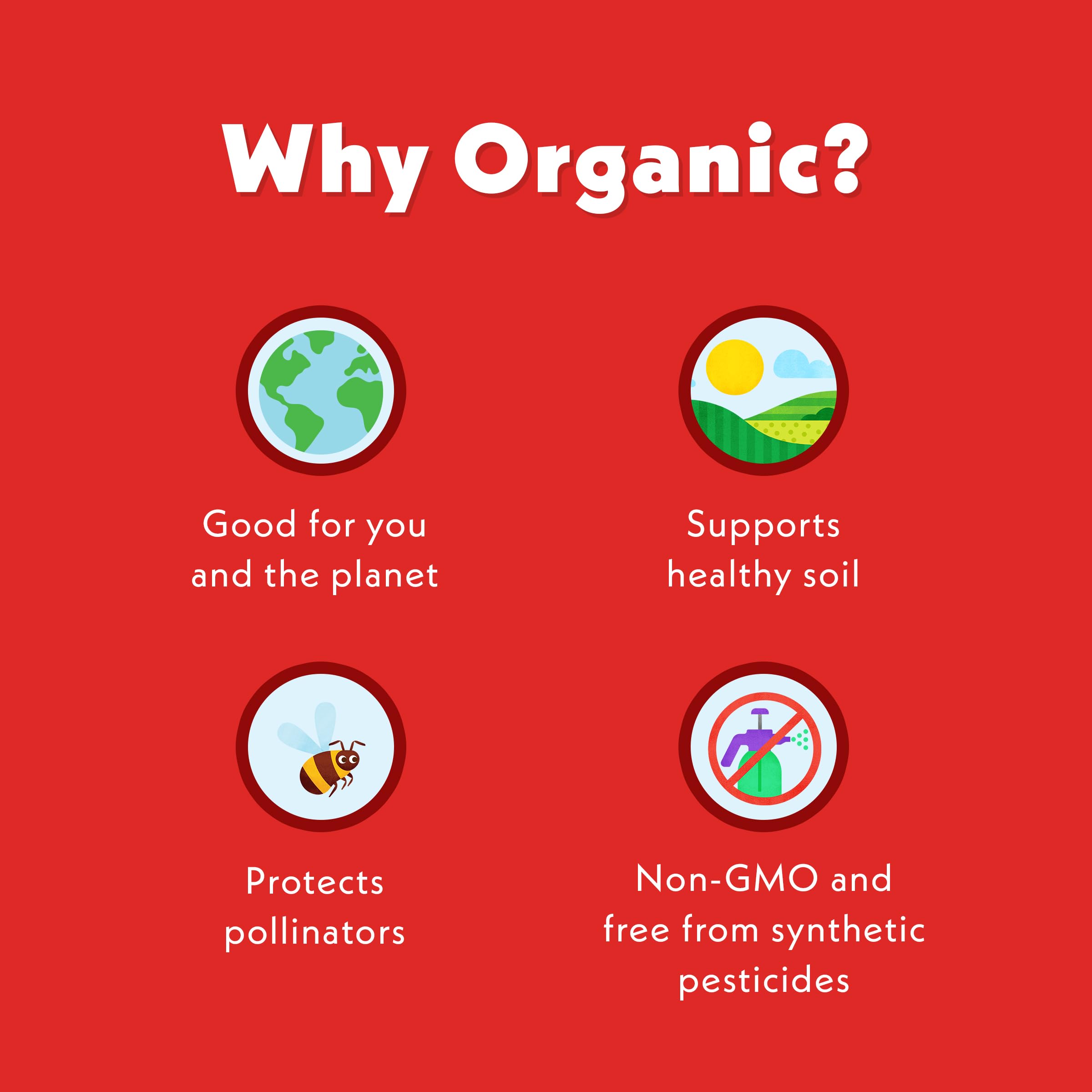 Once Upon a Farm coconut and fruit ingredients displaying clean label benefit