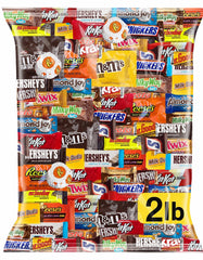 ONE CANDY WAY front view of assorted pack showing variety and fresh wrappers