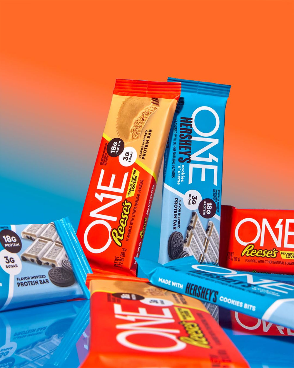 ONE HERSHEY'S open box with individually wrapped bars for easy storage