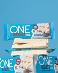 ONE HERSHEY'S close-up of cookie bits delivering crunchy flavor contrast