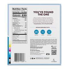 ONE HERSHEY'S single bar unwrapped displaying creme center and portability