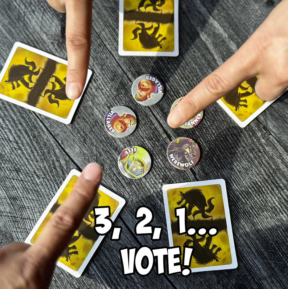 Bezier Games family playing around table, demonstrating inclusive fun