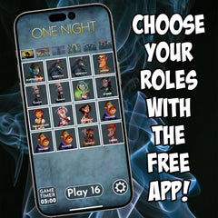 Bezier Games players during night phase using cards, encouraging fast play