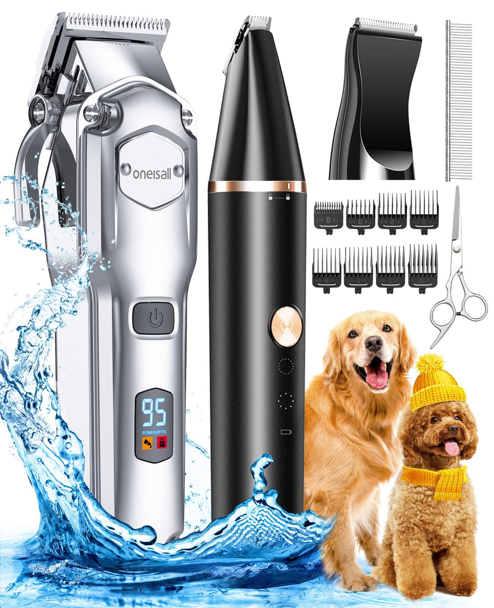 oneisall front angled clipper showing ergonomic grip and power for fast trims