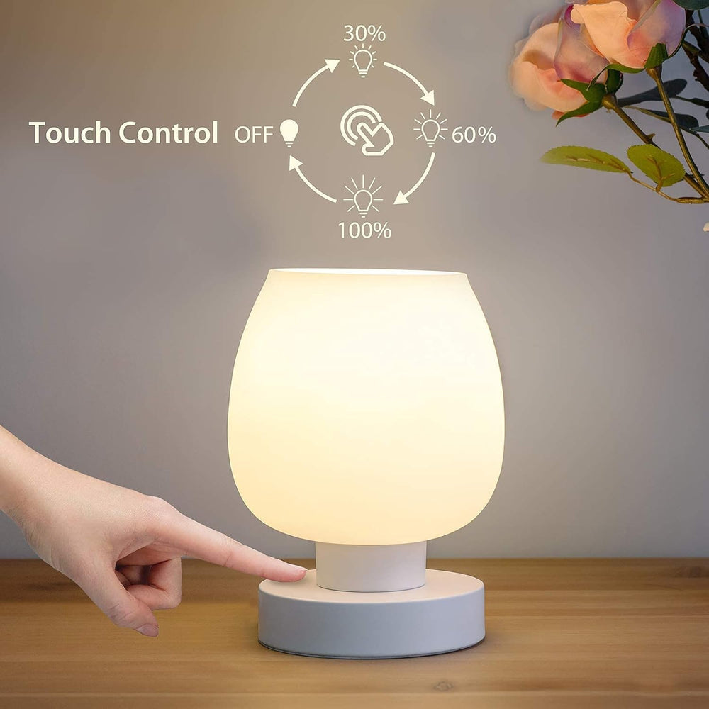 ONEWISH close-up of frosted opal glass shade highlighting even light diffusion