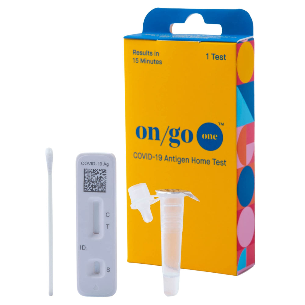 ON/GO test used at a venue checkpoint showing efficient screening for events