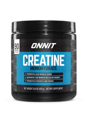 ONNIT tub front view showing branding and size, ideal for long-term supply